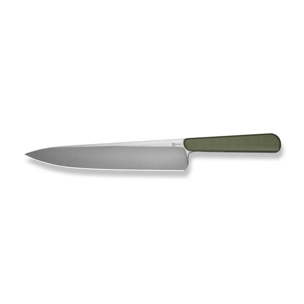 CIVIVI Cibus 14C28N Milled Green G10 virtuvinis peilis C23048-2