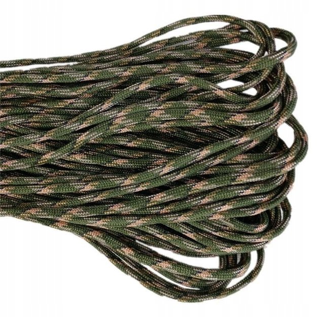 BSH ADVENTURE BR-005D Paracord virvė 30m Camo