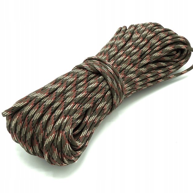 BSH ADVENTURE BR-005D Paracord virvė 30m Camo
