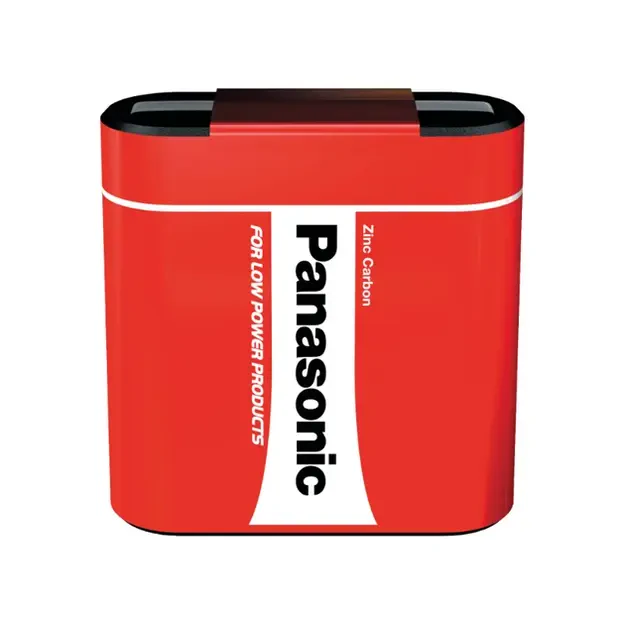 Плоская цинк-угольная батарейка Panasonic 3R12 4.5V