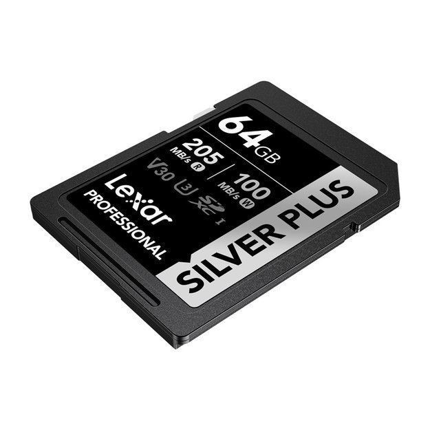 Lexar Professional SILVER PLUS SDXC 64GB memory card