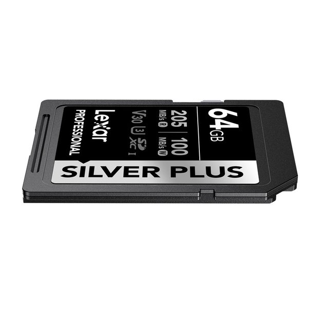 Lexar Professional SILVER PLUS SDXC 64GB memory card