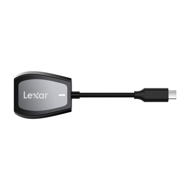 Lexar Dual-Slot SD/microSD Memory Card Reader, USB-C
