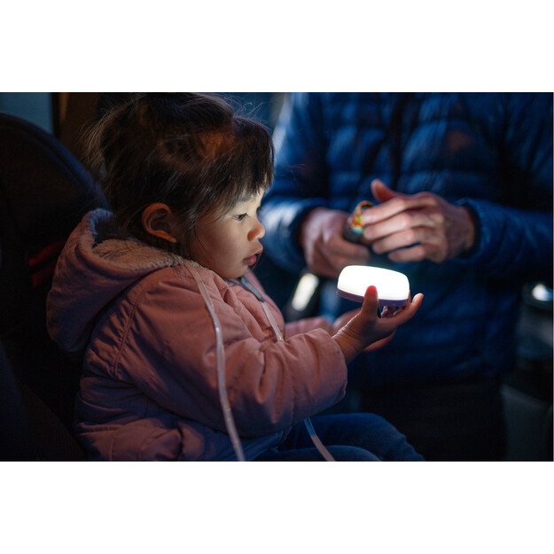 Ledlenser Kidcamp6 vaikiška stovyklavimo lempa 502786 ALYVINĖ