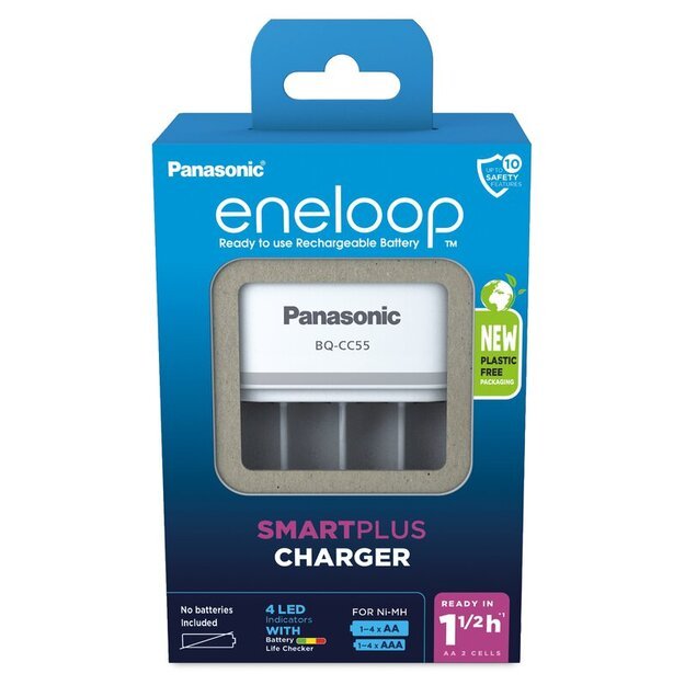 Panasonic Eneloop BQ-CC55 EKO įkroviklis