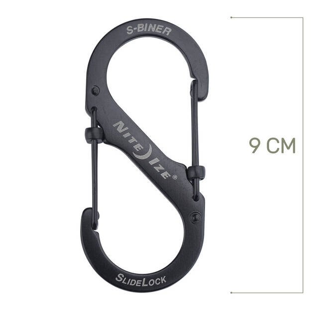Nite Ize S-Biner Slidelock 4 karabinas LSB4-01-R3