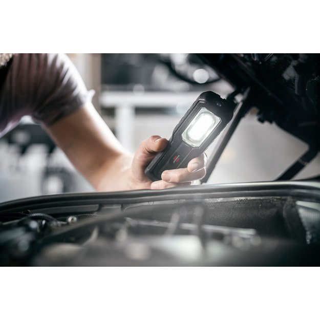 Brennenstuhl rankinis šviestuvas 8+1 SMD Led 700+100lm 3,7V IP54 HL700A 1175640