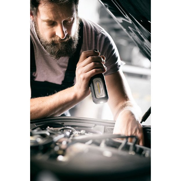 Brennenstuhl rankinis šviestuvas 8+1 SMD Led 700+100lm 3,7V IP54 HL700A 1175640