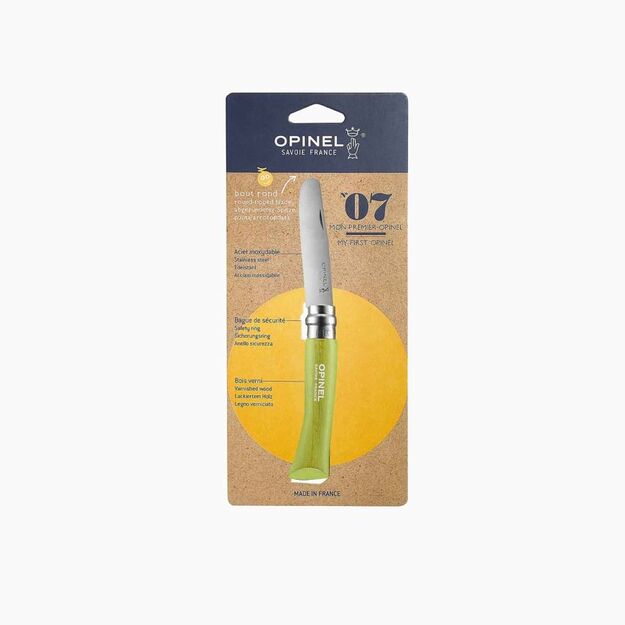  "My first Opinel" No. 7 Children's knife with green handle