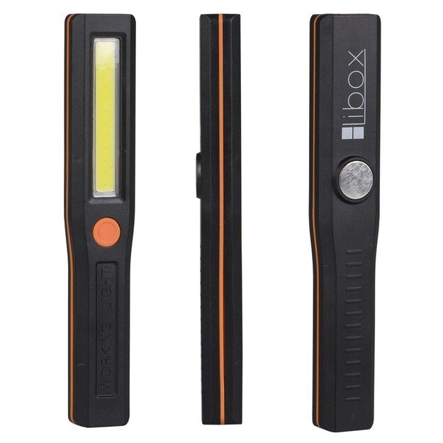 LIBOX kišeninis žibintuvėlis su magnetu LB0173