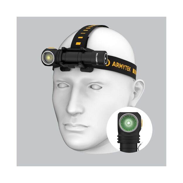 Armytek Wizard C2 WG žibintuvėlis USB F09201W