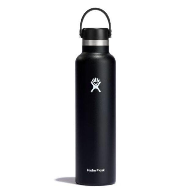 Дорожная бутылка Hydro Flask Standard Mouth со стандартной гибкой крышкой 710 мл S24SX001 Black