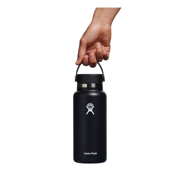 Дорожная бутылка для питья Hydro Flask Wide Flex Cap 946 мл W32BFS001 Black