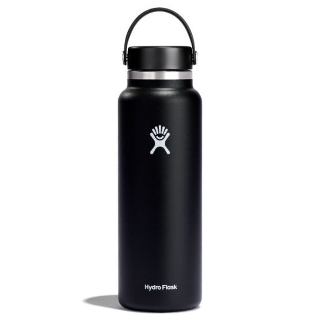 Дорожная бутылка для питья Hydro Flask Wide Mouth с гибкой крышкой 1183 ml W40BTS001 Black