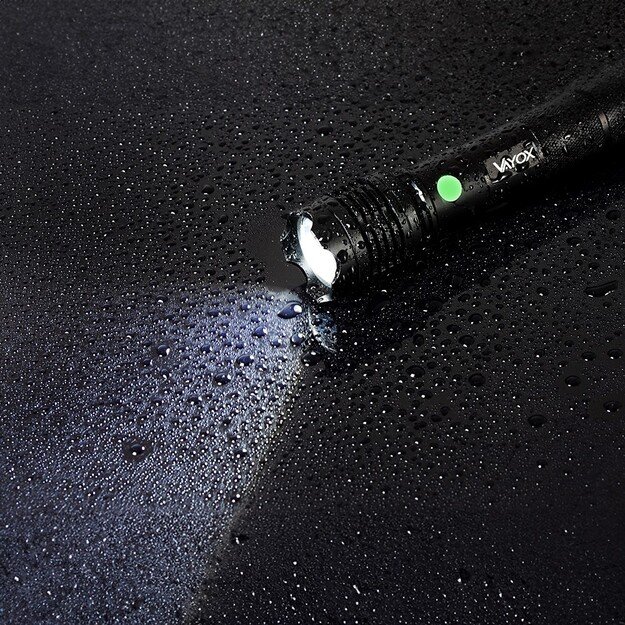 Vayox žibintuvėlis XHP50 800lm USB-C VA0116