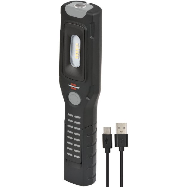 Brennenstuhl rankinis šviestuvas LED HL 501 A USB IP20 500/120lm Li-Ion