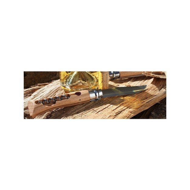 Opinel peilis Nr.10 su vyno atidarytuvu