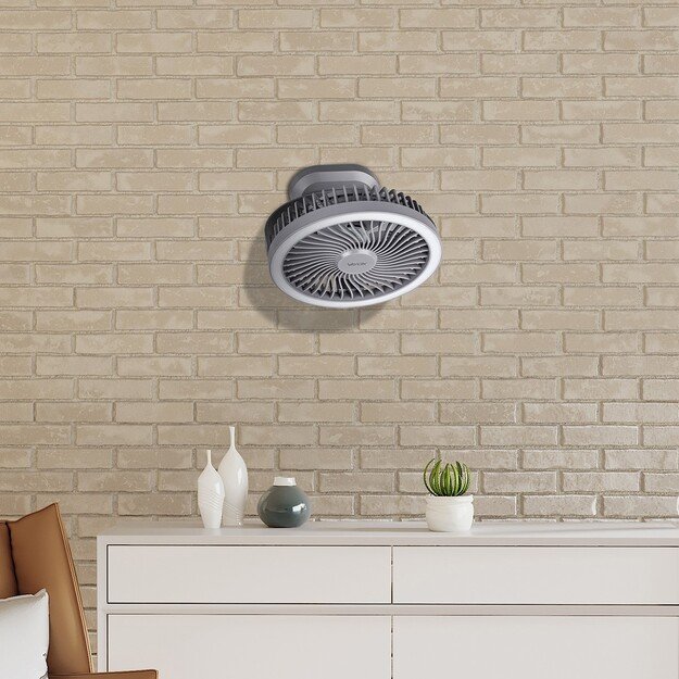 Vayox Mobile Rechargeable Fan with Lighting VA0338G