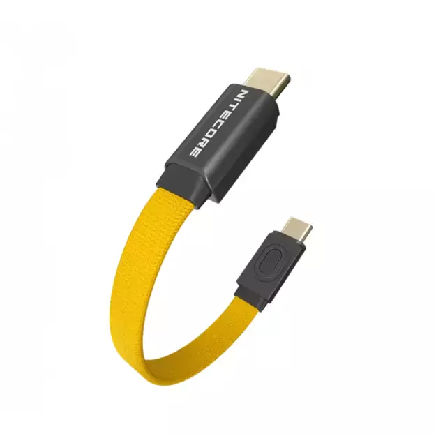 Nitecore NLink10 PD QC greito įkrovimo USB-C laidas su paauksuotomis magnetinėmis jungtimis