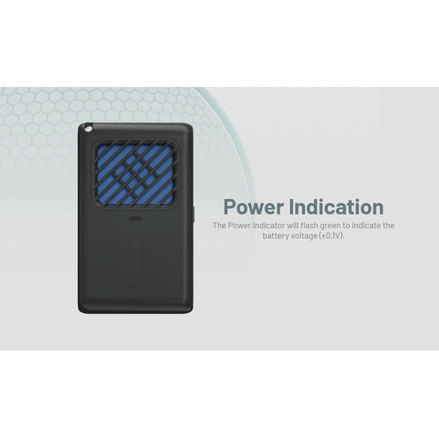 Nitecore EMR06 - Repelentas nuo uodų, integruotas įkraunamas akumuliatorius, desert tan