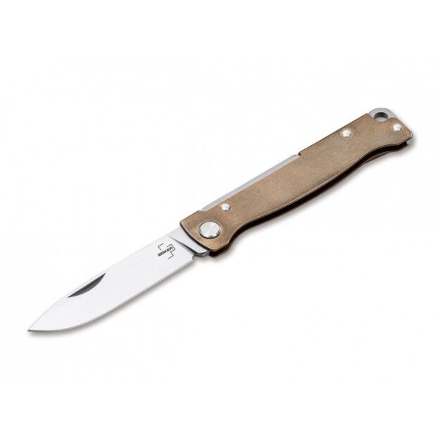 Boker Plus Atlas folding knife Brass 01BO853