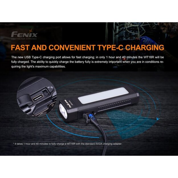 Fenix ​​WT16R LED žibintuvėlis