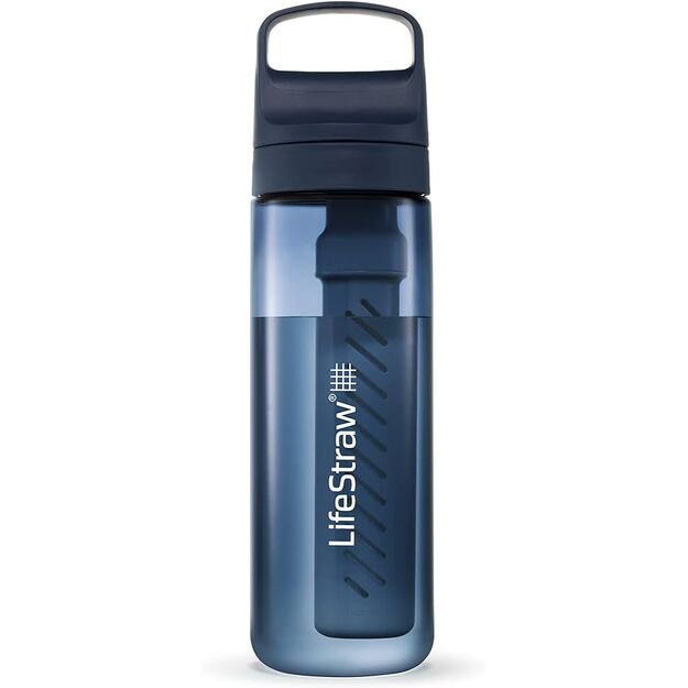 LifeStraw Go 2.2 kelioninė gertuvė su filtru 650 ml. Aegan Sea LGV422ASWW