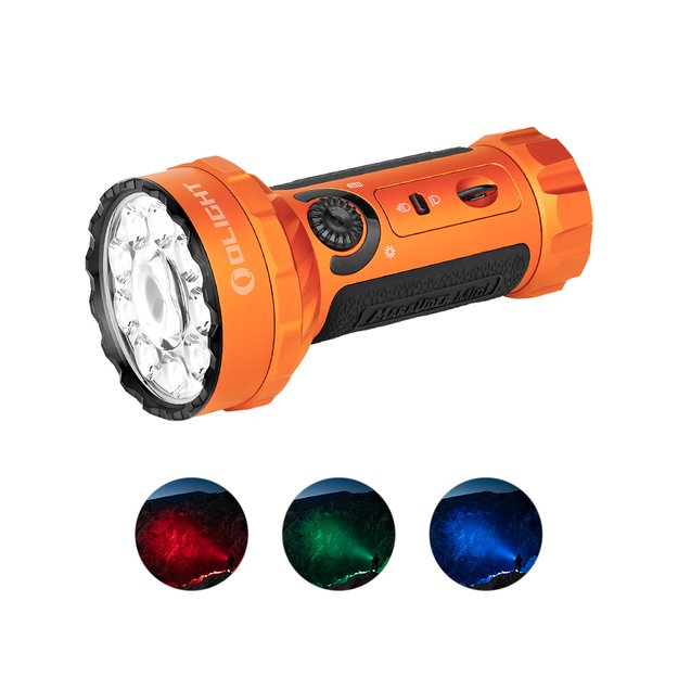 Olight Marauder Mini žibintuvėlis 7000lm Limited Edition Orange