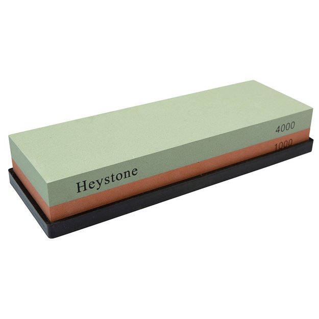 Heystone H4010 dvipusis peilių galandinimo akmuo 1000/4000