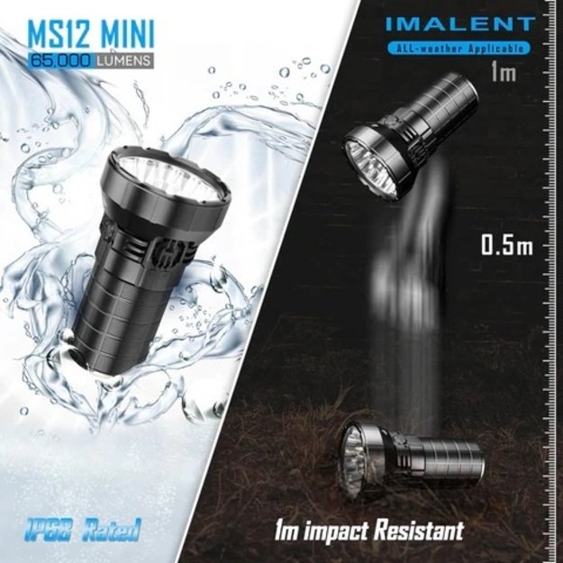 Фонарик Imalent MS12 Mini 65000lm