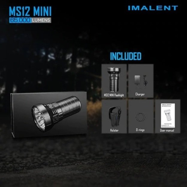 Фонарик Imalent MS12 Mini 65000lm