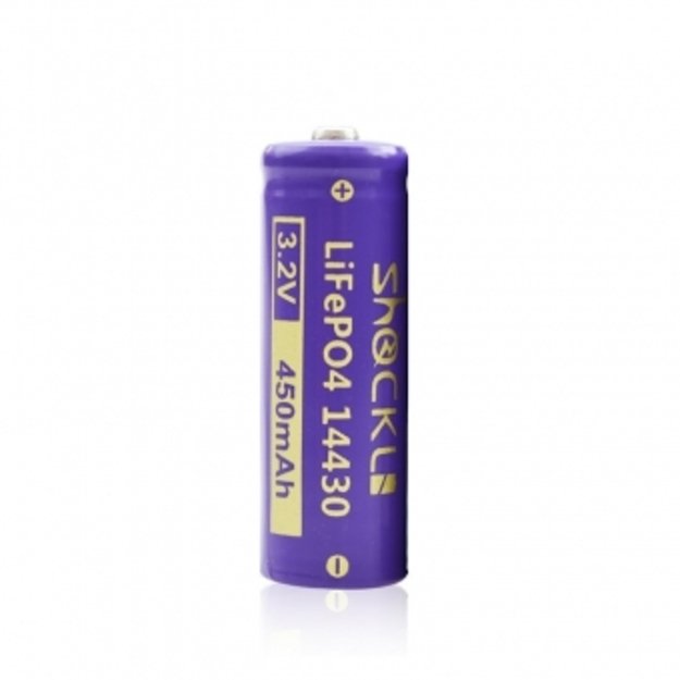 Akumuliatorius 14430 LiFePO4 450mAh 3.2V