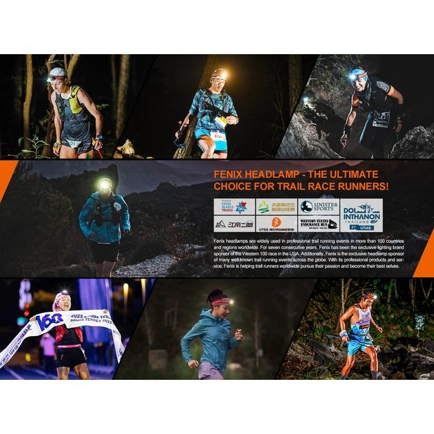 Fenix ​​HM65R-T V2.0 žibintuvėlis Nebula