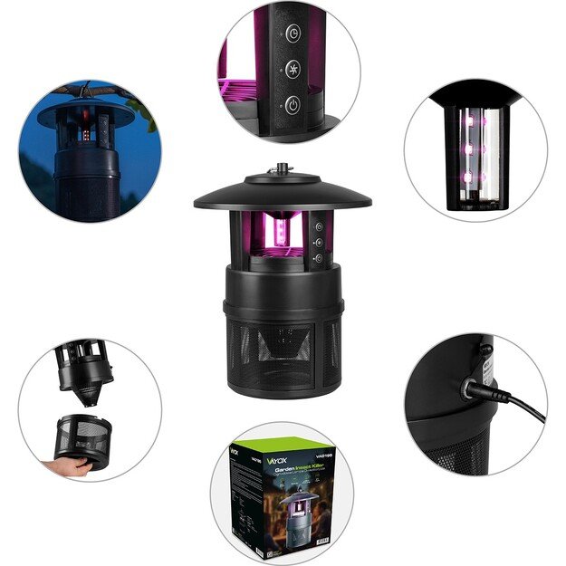 Садовый и террасный светильник Vayox против насекомых 9xSMD VA0195