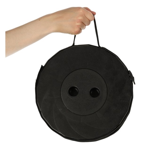 Turistinė sulankstoma taburetė JUODA KX4981_1