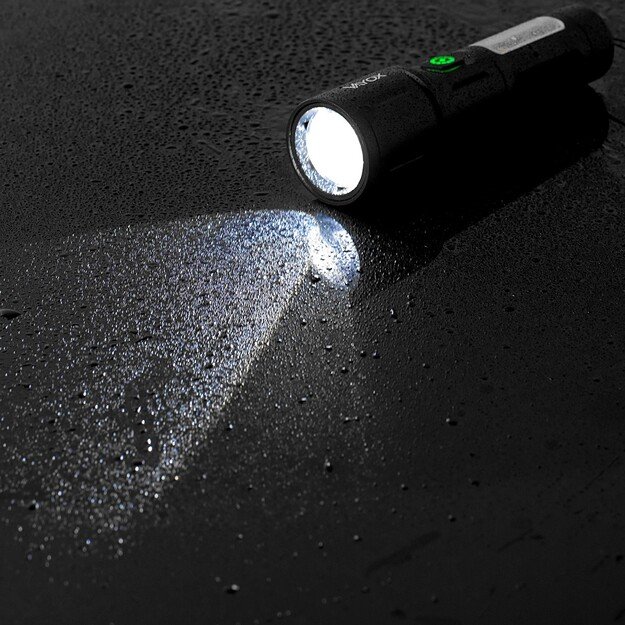 Vayox Įkraunamas taktinis žibintuvėlis 260lm 5W LED + SMD VA0181