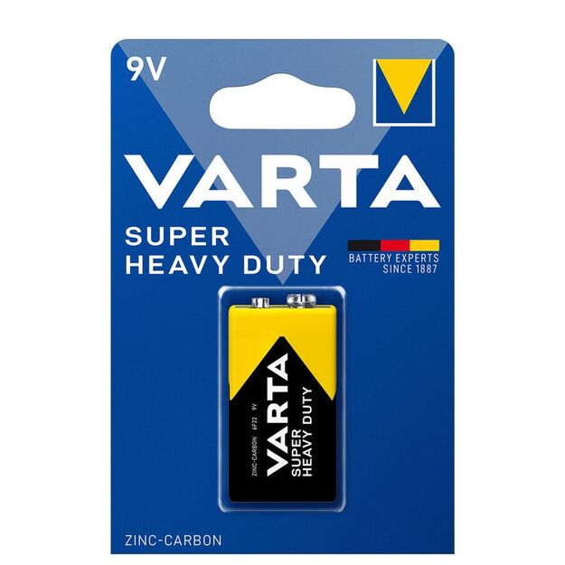 9V baterija Varta Superlife , 1 vnt.