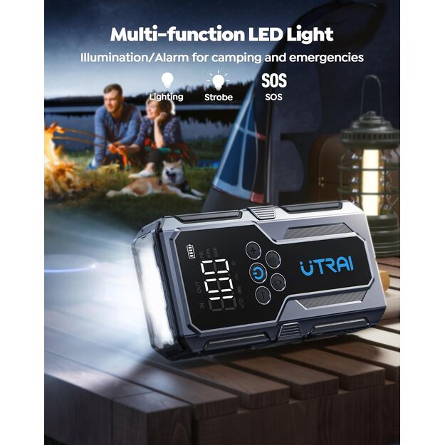 UTRAI Jstar 9 automobilio užvedėjas 55.5Wh