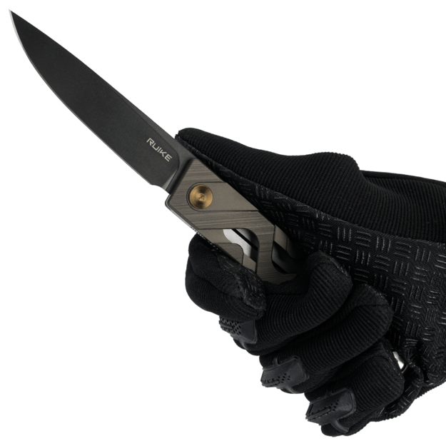 Ruike P878-AK grey-black folding knife