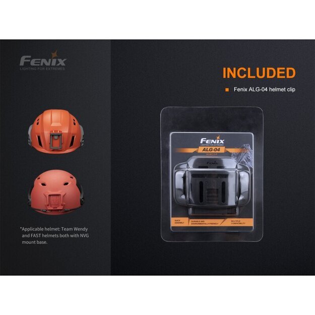 Fenix ​​helmet clip ALG-04