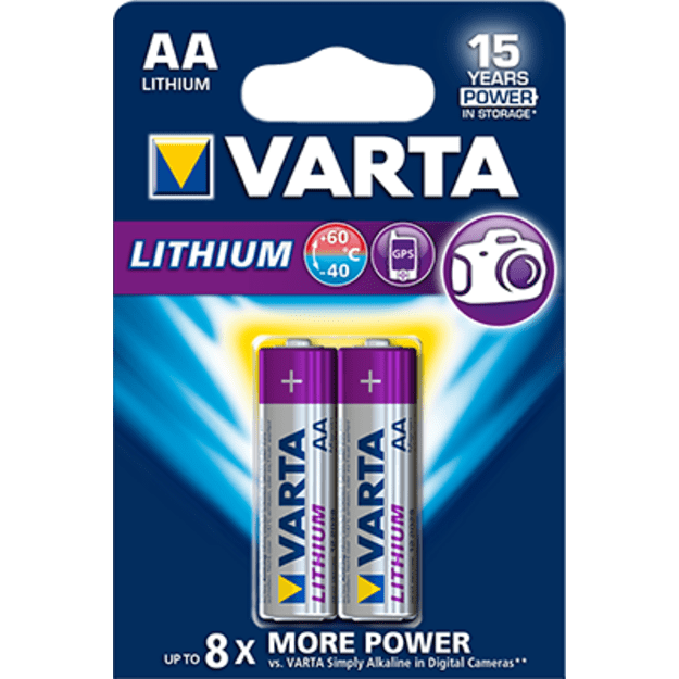 AA elementas Varta Lithium , 2 vnt.