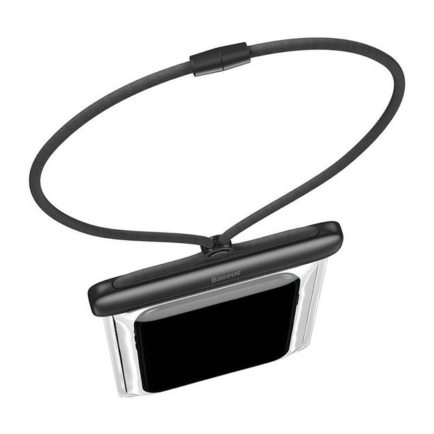 Vandeniui atsparus telefono dėklas Baseus AquaGlide (juodas)