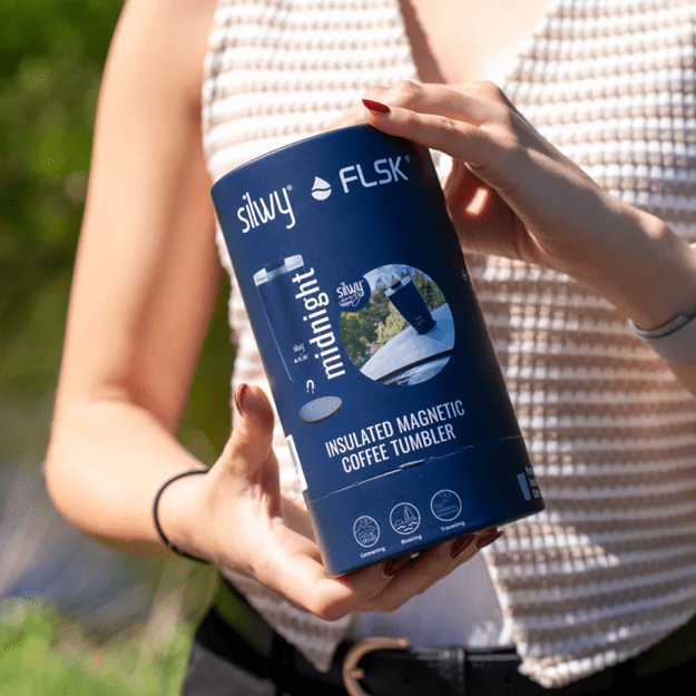 silwy Magnetinis termo puodelis MIDNIGHT