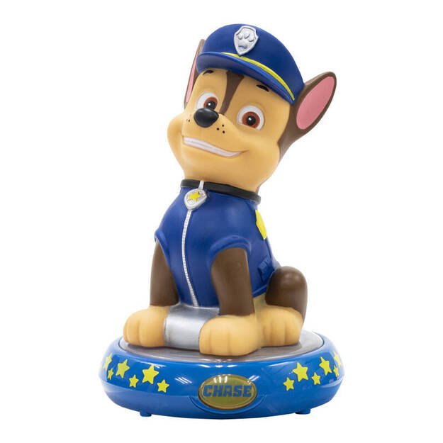 Naktinė lempa 3D figūrėlė Chase Paw Patrol KiDS Licencijavimas