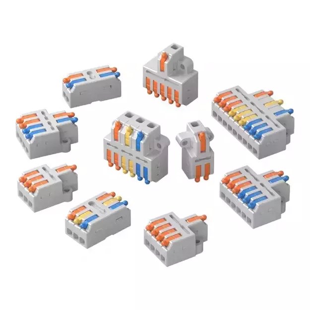 Laidų sujungimo jungčių pakuotė Sonoff (54 vnt.)