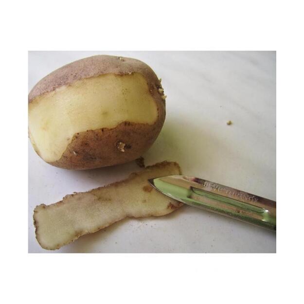 Victorinox double-sided peeler with wooden handle 5.0209