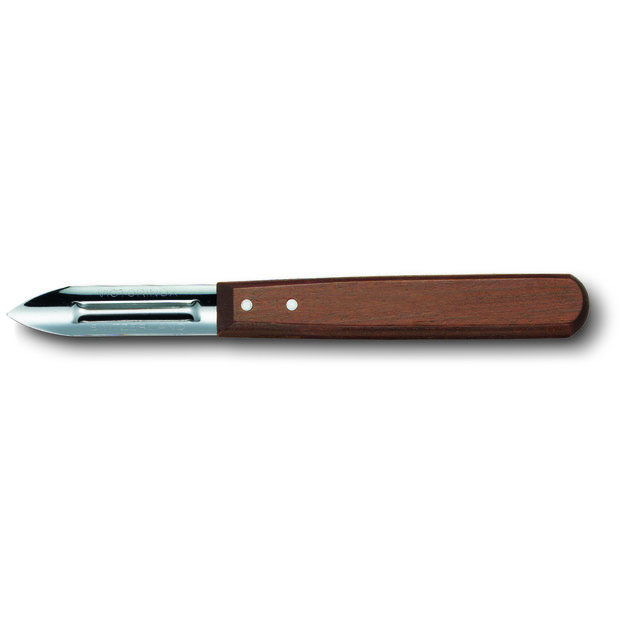 Victorinox double-sided peeler with wooden handle 5.0209