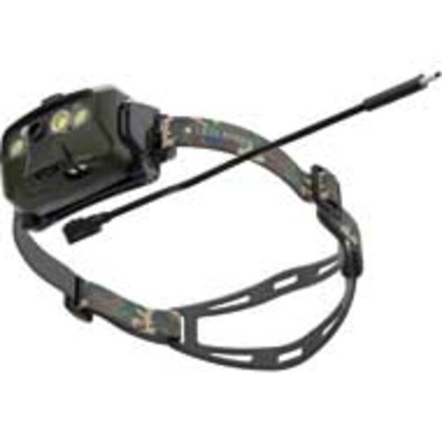 Ledlenser HF8R Core RGB camouflage žibintuvėlis ant galvos