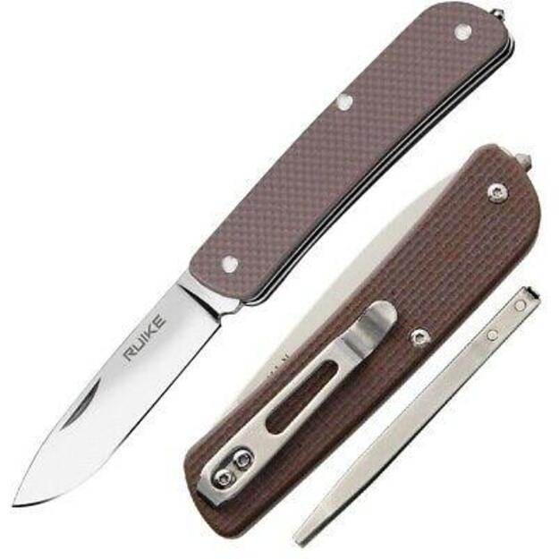 Нож Ruike Criterion Collection L11, коричневый