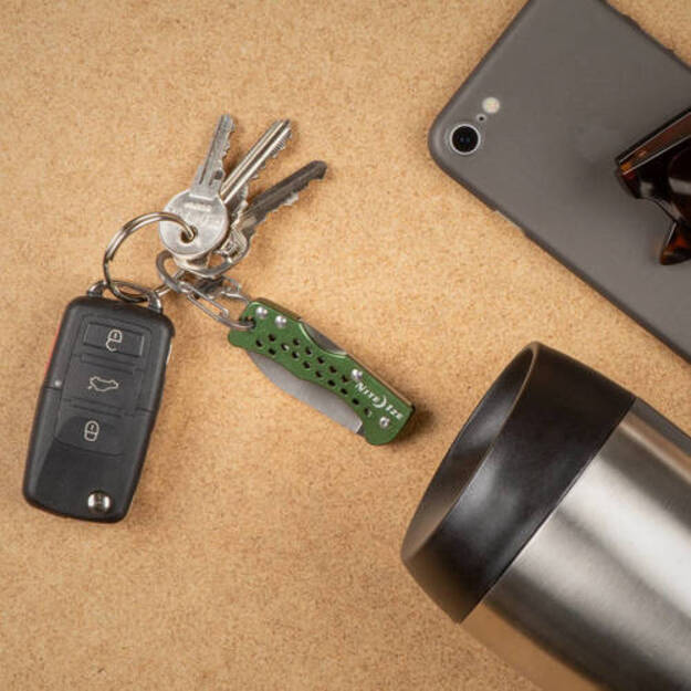 Брелок Nite Ize DoohicKey - нож OLIVE KMTK-08-R7